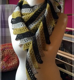 Bumble Bee Scarf PDF Pattern
