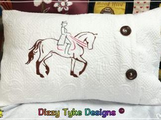 Jacquard Equestrian Cushion