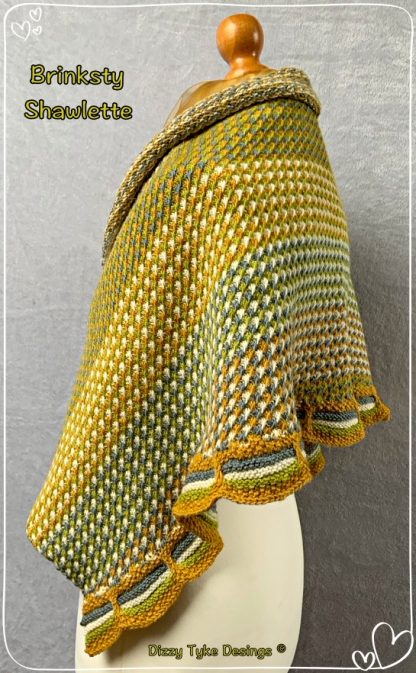 Brinksty Shawlette PDF Pattern - Image 2