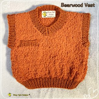Bearwood Vest PDF Pattern