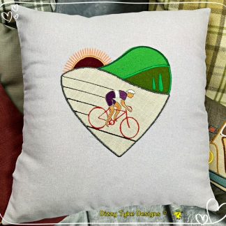 Love Cycling Cushion