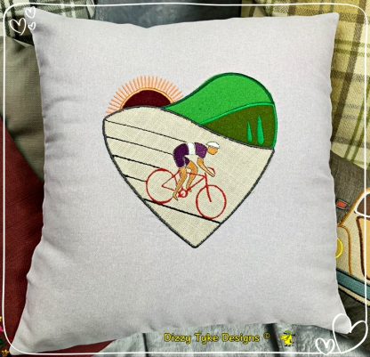 Love Cycling Cushion