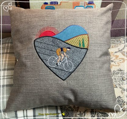 Love Cycling Cushion
