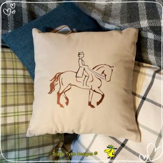 Equestrian Dressage Themed Cushion