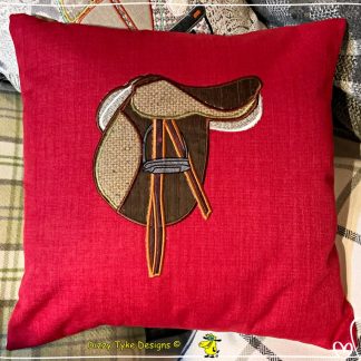 Riding Saddle Themed Cushion
