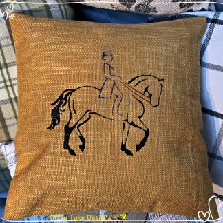Equestrian Dressage Themed Cushion