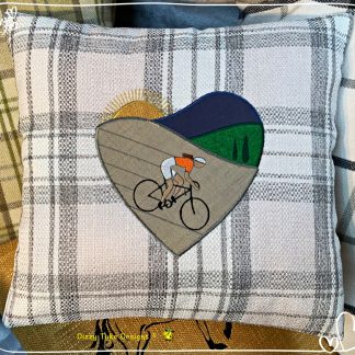 Love Cycling Cushion