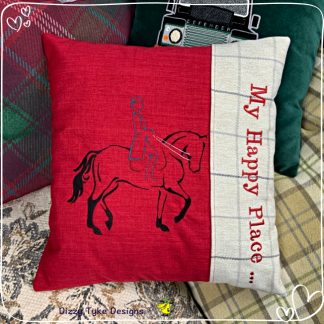Equestrian Dressage Themed Cushion