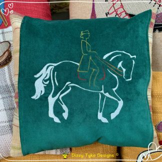 Equestrian Dressage Themed Cushion
