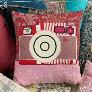 Stylised Camera Cushion