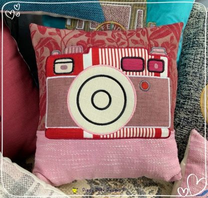Stylised Camera Cushion