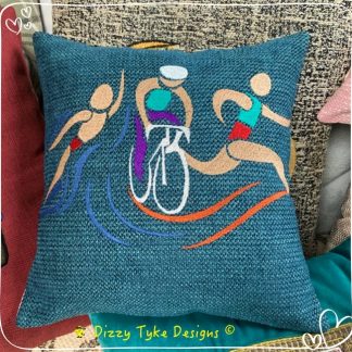 Male Triathlete Cushion