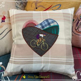 Love Cycling Cushion