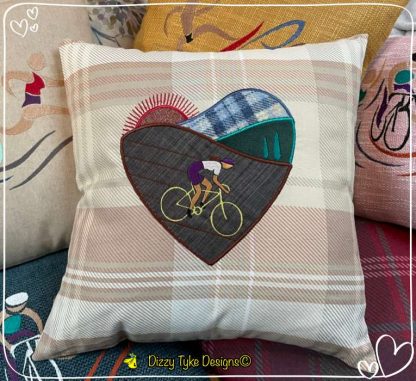 Love Cycling Cushion