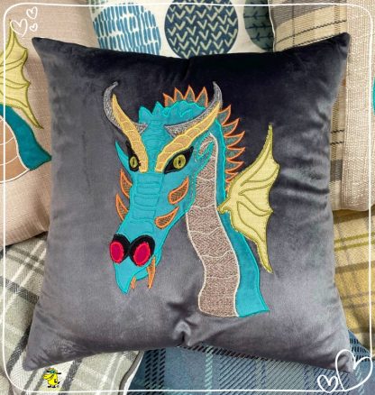 Dragon Head Cushion