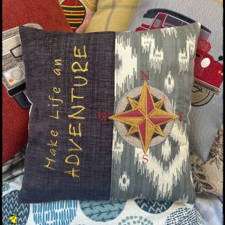 Compass Design Cushion