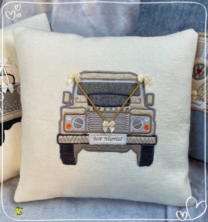Wedding 4WD Vehicle Cushion