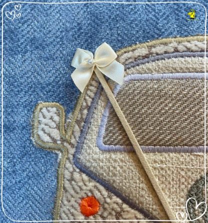 Wedding Camper Van Cushion - Image 5
