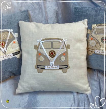 Wedding Camper Van Cushion - Image 6